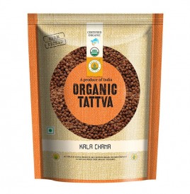 Organic Tattva Kala Chana   Pack  500 grams